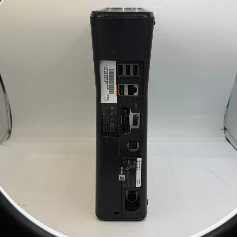 Microsoft Xbox 360 S Console Only Model 1439 Matte Black 4GB W/ COD Black Ops